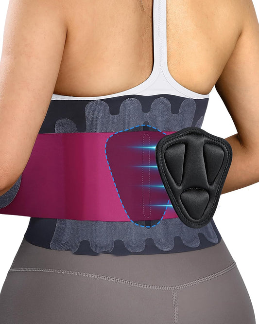 0.5mm Ultra Thin Back Brace for Women Men - Lightweight Relief