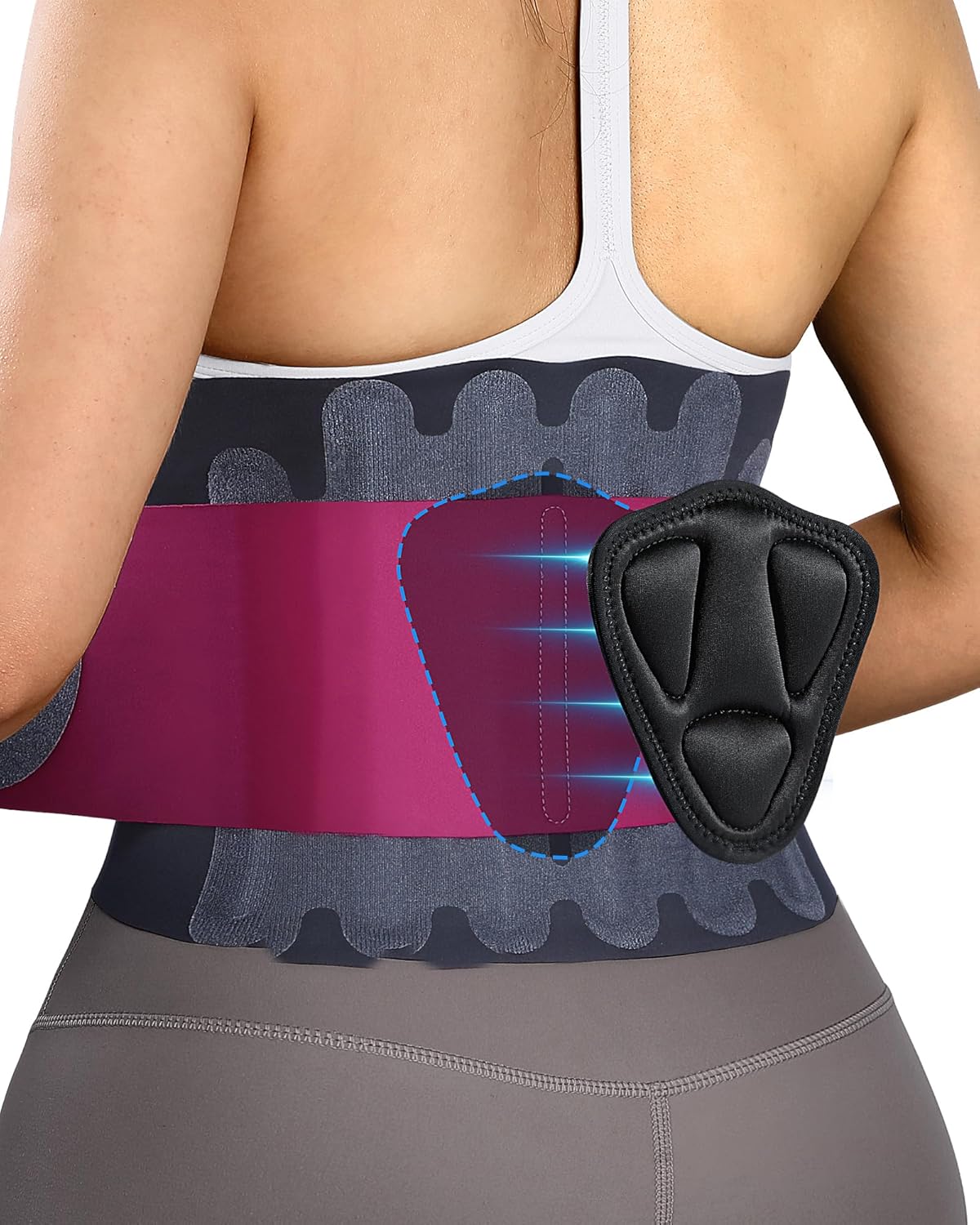 0.5mm Ultra Thin Back Brace for Pain Relief and Posture Support