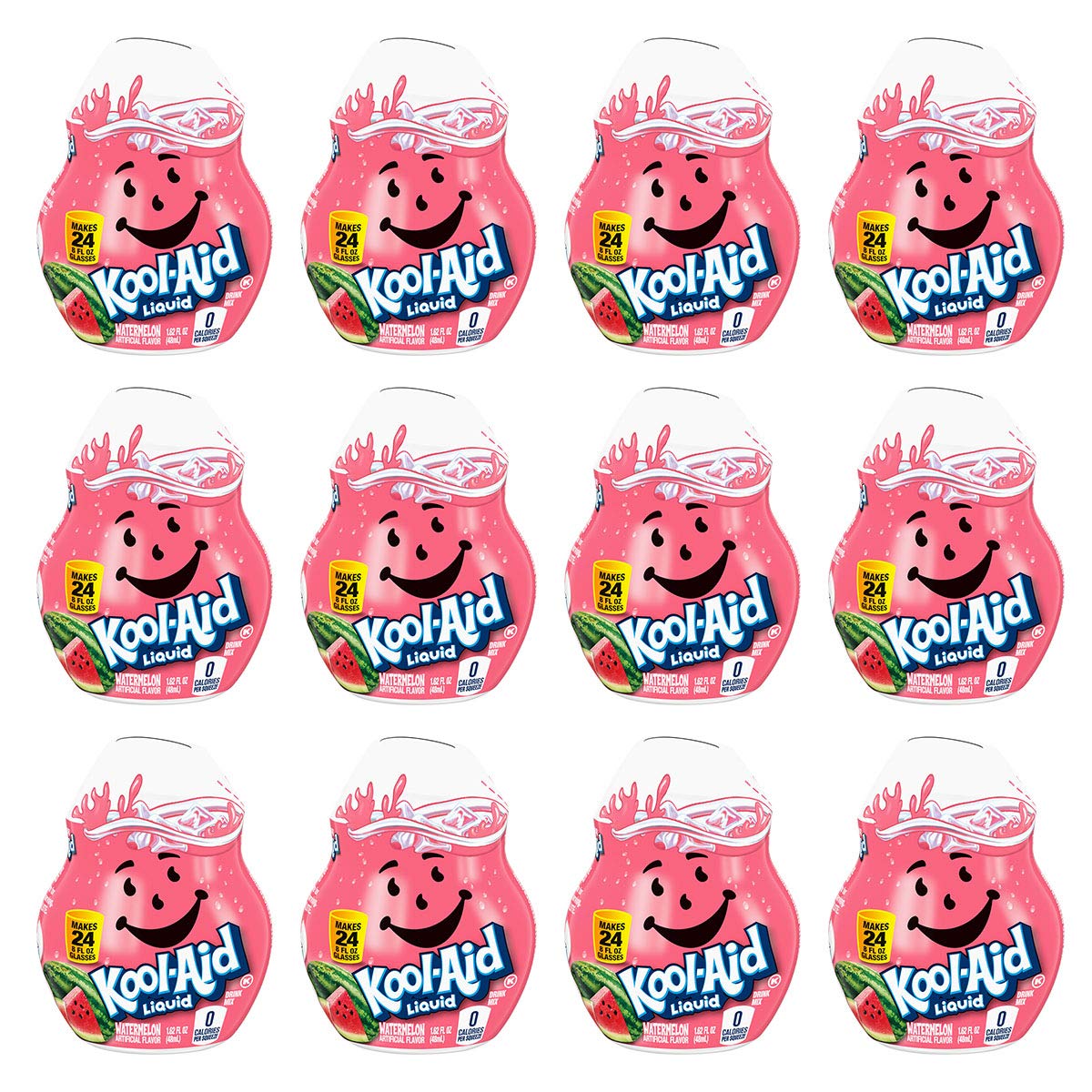 Kool Aid Watermelon Flavor Variation - Zero Sugar Drink Mix