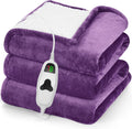 Greenoak Heated Blanket Electric Throw for Cozy Warmth and Safety
