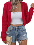 LOMON Womens Cropped Cardigan Bolero Shrugs - Lightweight Chic Layer