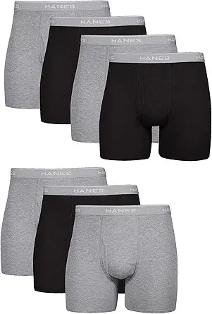 Hanes Men's Boxer Briefs for Ultimate Comfort and Breathability