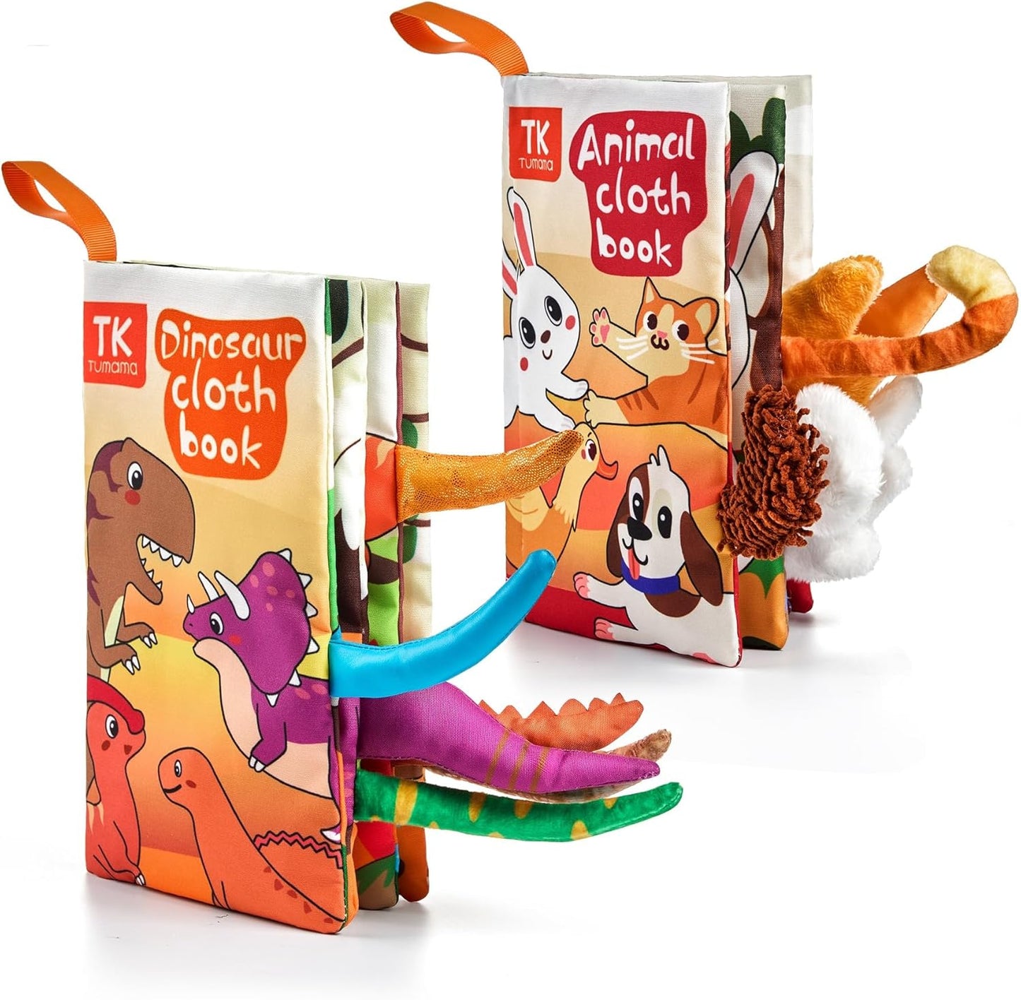 Interactive Cloth Books for Babies 0-12 Months