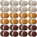 3/4 in Chunky Chenille Yarn 24 Pack - Fluffy Crochet & Knit Bundle