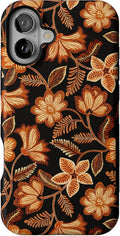 Casely iPhone 16 Plus Case Maple Flowers - Bold Protective Floral Case