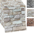 3D Faux Brick Wall Panels Peel and Stick Foam Wallpaper - Easy DIY
