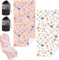 Car Seat Towel Covers 2 Pack - Non Slip Sweat Protection for Seats