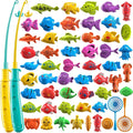 TEMI Fishing Toy Game for Kids - Magnetic Bath and Water Play