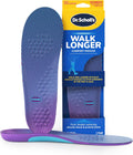Walk Longer Insoles - Comfortable Plush Foam Cushioning Inserts
