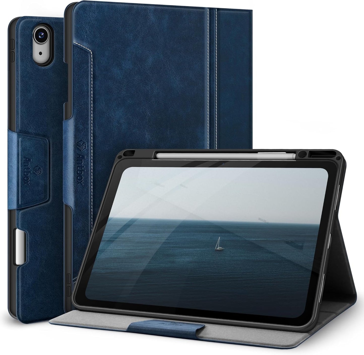 Antbox iPad Air 13 Inch Case with Pencil Holder and Auto Sleep