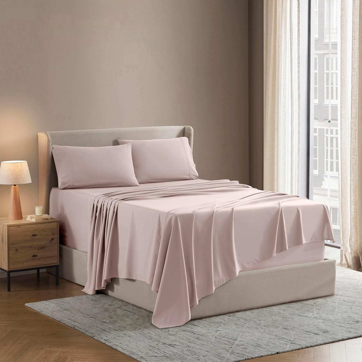 Nestl Queen Sheet Set - Luxury 1800 Ultra-Soft Microfiber
