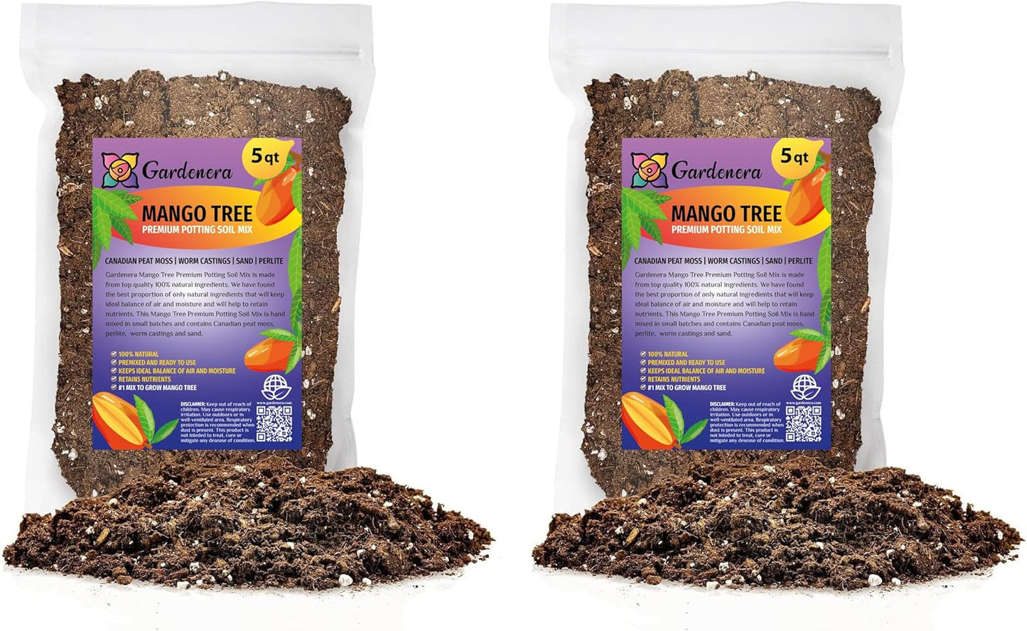 Gardenera Mango Tree Potting Soil for Thriving Mango Trees