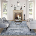 Area Rugs 9x12 Living Room Rug - Machine Washable, Non Slip