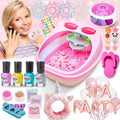 Kids Spa Day Kit for Girls - 42+ Piece At-Home Spa Set