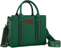Wrangler Medium Tote Bag for Women with Stylish Whipstitch Design