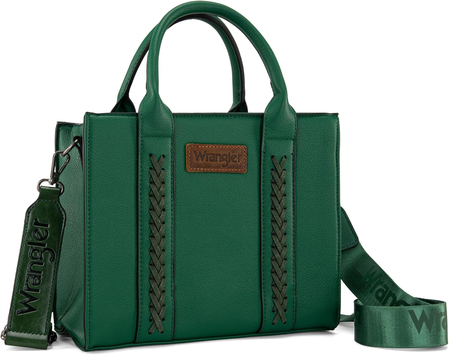Wrangler Medium Tote Bag for Women with Stylish Whipstitch Design
