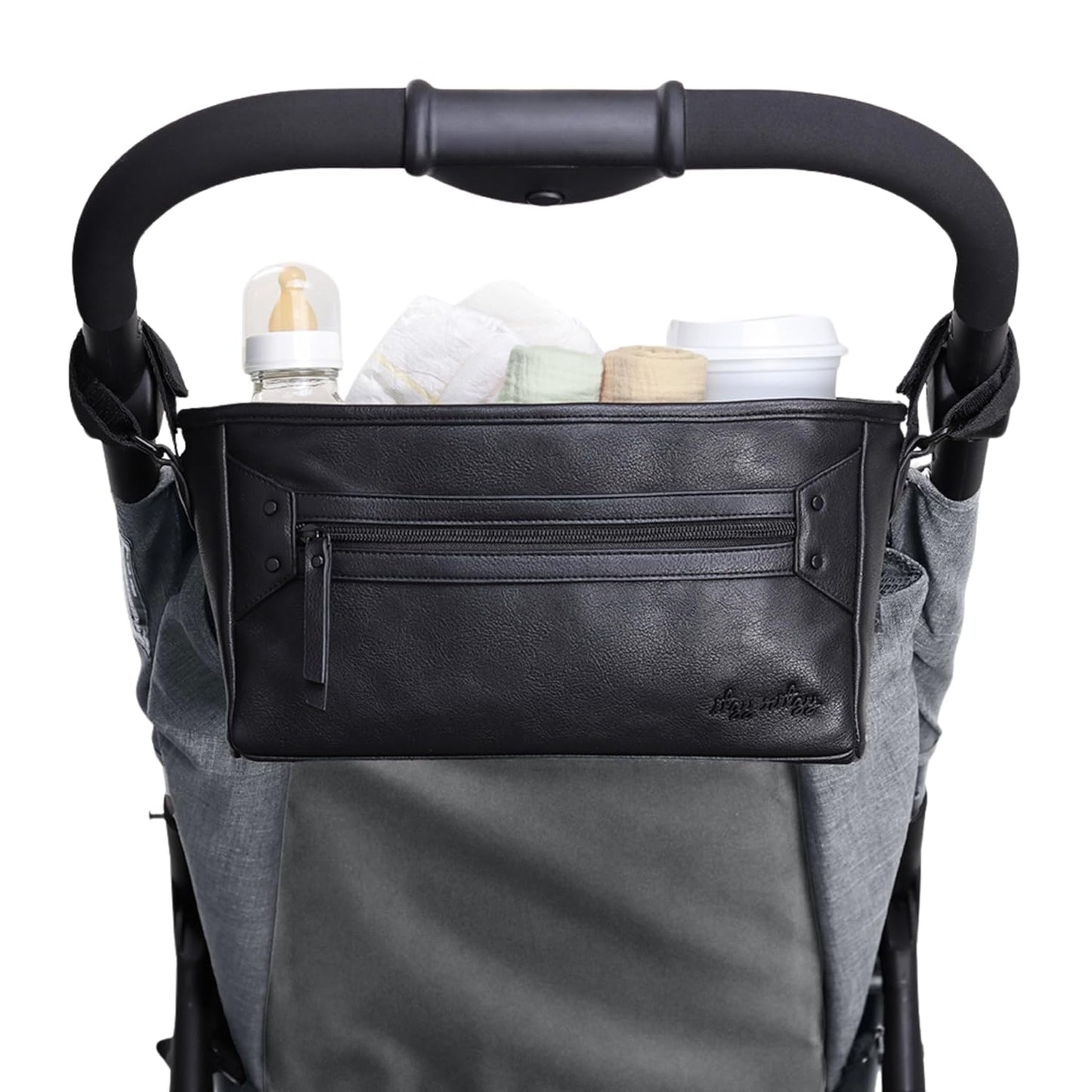Itzy Ritzy Adjustable Stroller Caddy for Ultimate Convenience