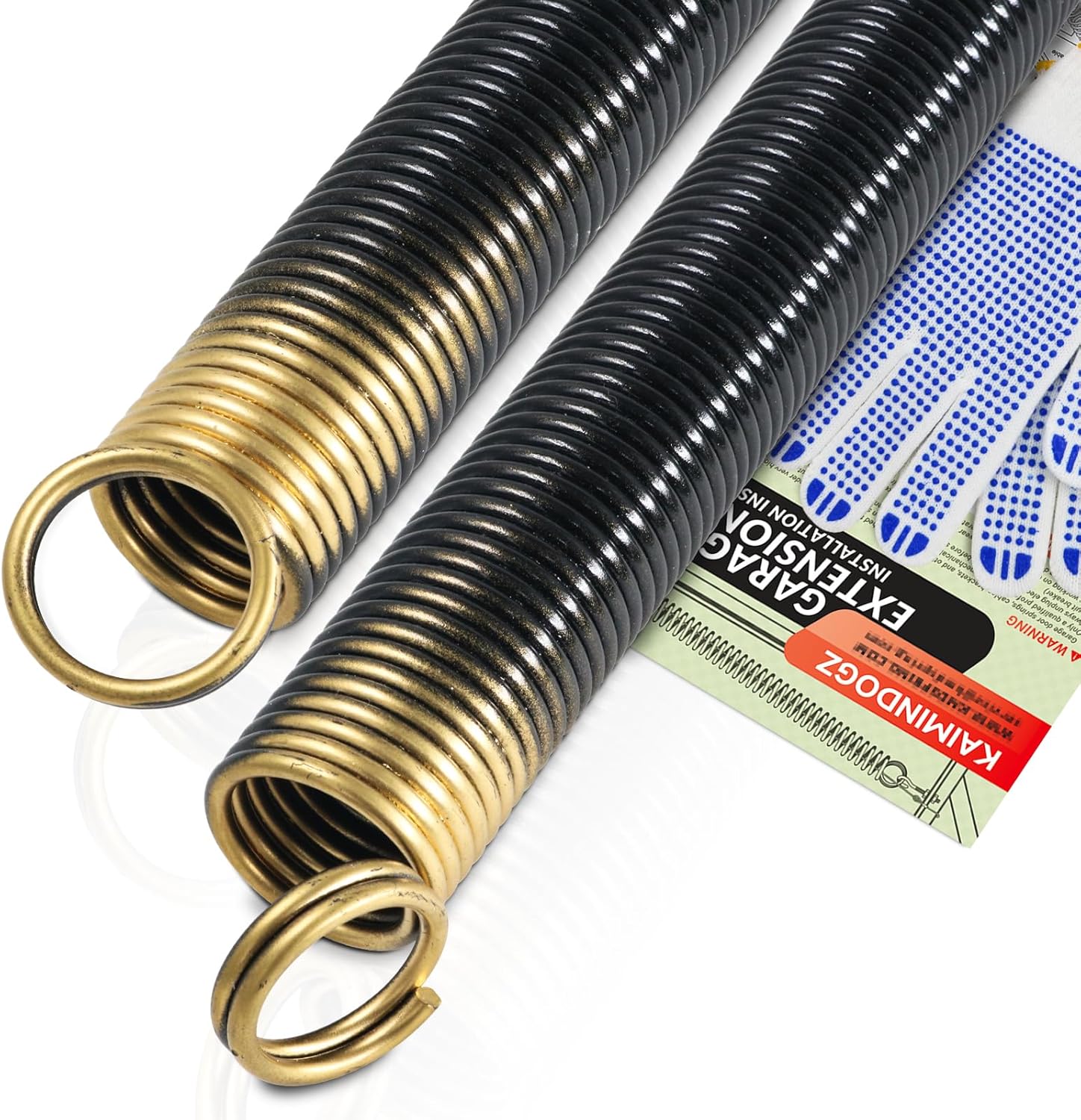 180lb Heavy Duty Garage Door Extension Springs for 7ft Doors