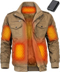 Wulcea Men's Graphene Heated Jacket: Fast Charge