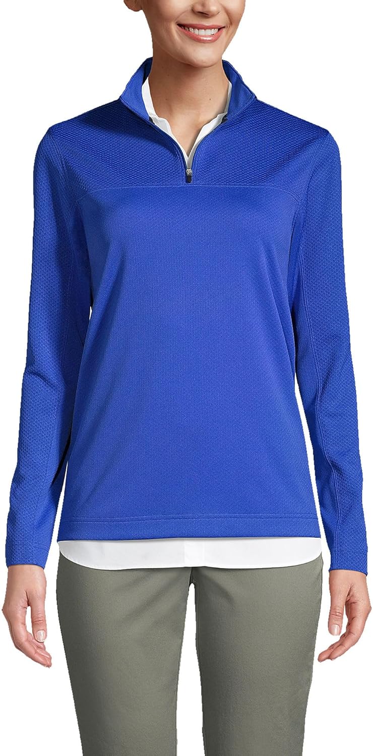 Lands' End Anyweather Fleece Quarter Zip Pullover Review