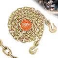 Transport Binder Chain 5/16ft x 16 ft Heavy Duty Tow Chain - Durable