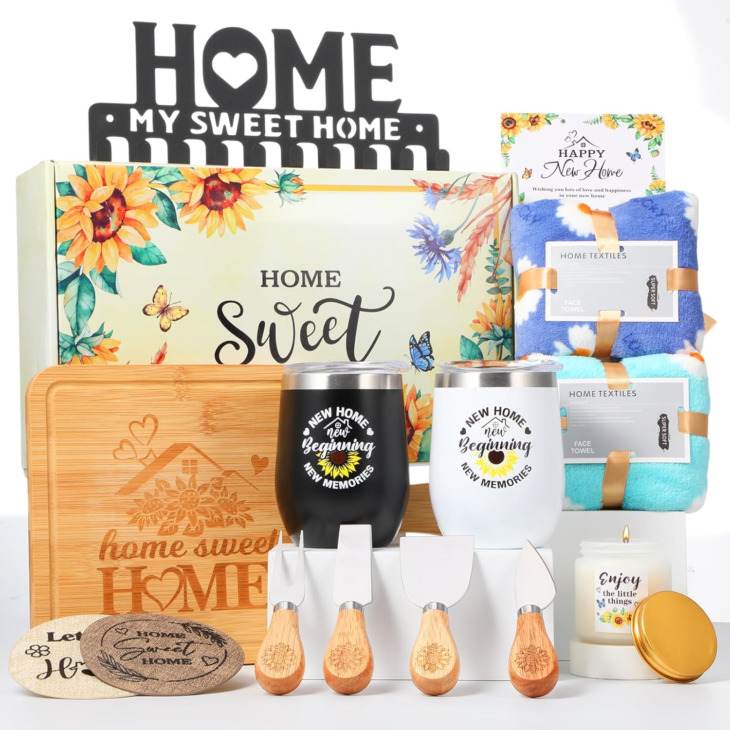 Housewarming Gifts for New House - 19 Pcs Set for Couples