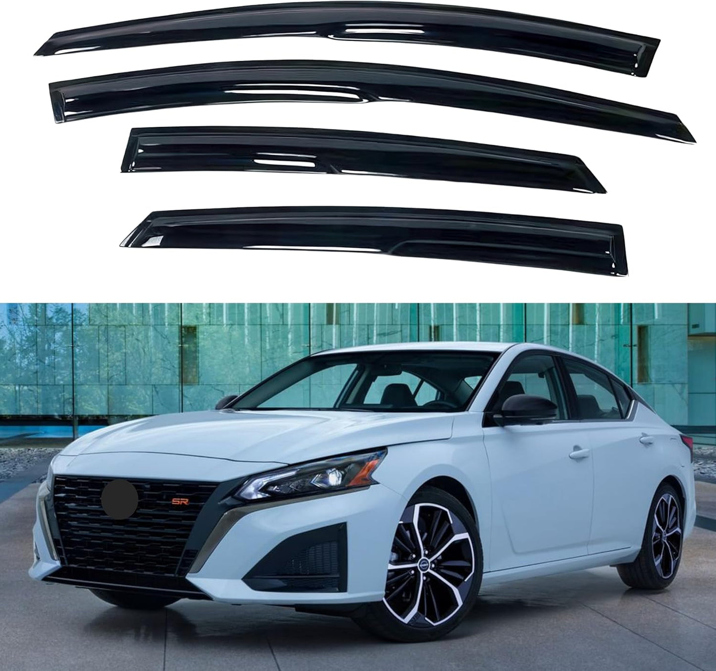 IG Window Visor for Nissan Altima 2019-2024 - Durable Rain Guard
