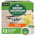 Green Mountain Coffee Roasters French Vanilla Decaf K-Cup Pods, 72