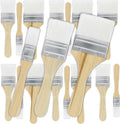 Variety Size Utility Paint Brushes 18 Pack - Value Set for Home Use