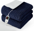 Heated Blanket Full Size 72x84 in - Ultra Soft Flannel Electric Throw