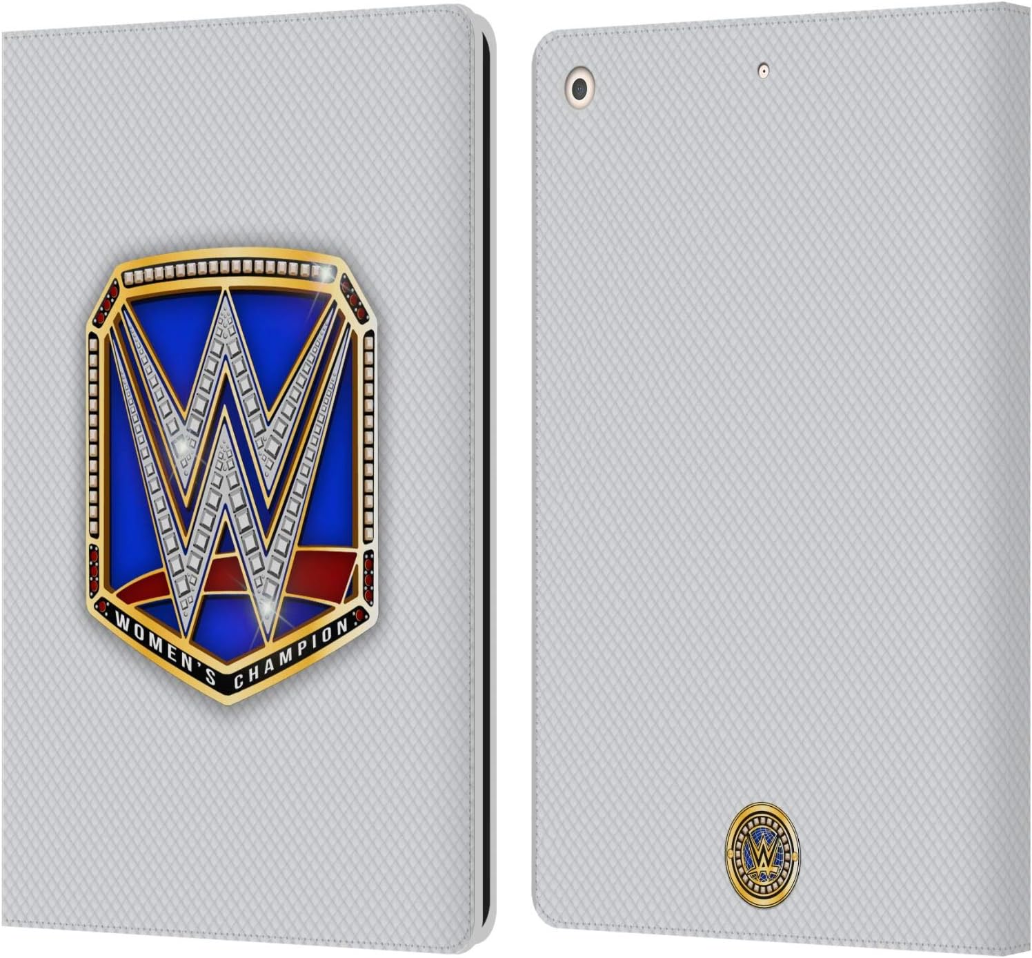 WWE Smackdown Women's Champion Leather Wallet Case for iPad