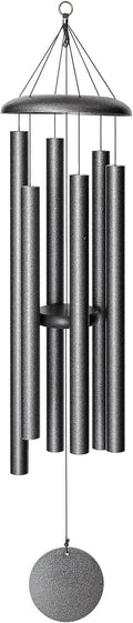 Corinthian Bells 50 in Silver Vein Wind Chime - Rich Pentatonic Tone