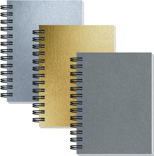 Grid Graph Spiral Notebook, 5 x 7, 100 Sheets, 90GSM Hardcover Planner - DRUM-LINE