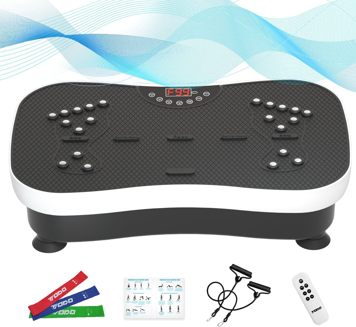 TODO Vibration Plate: Pain Relief & Weight Loss Power!