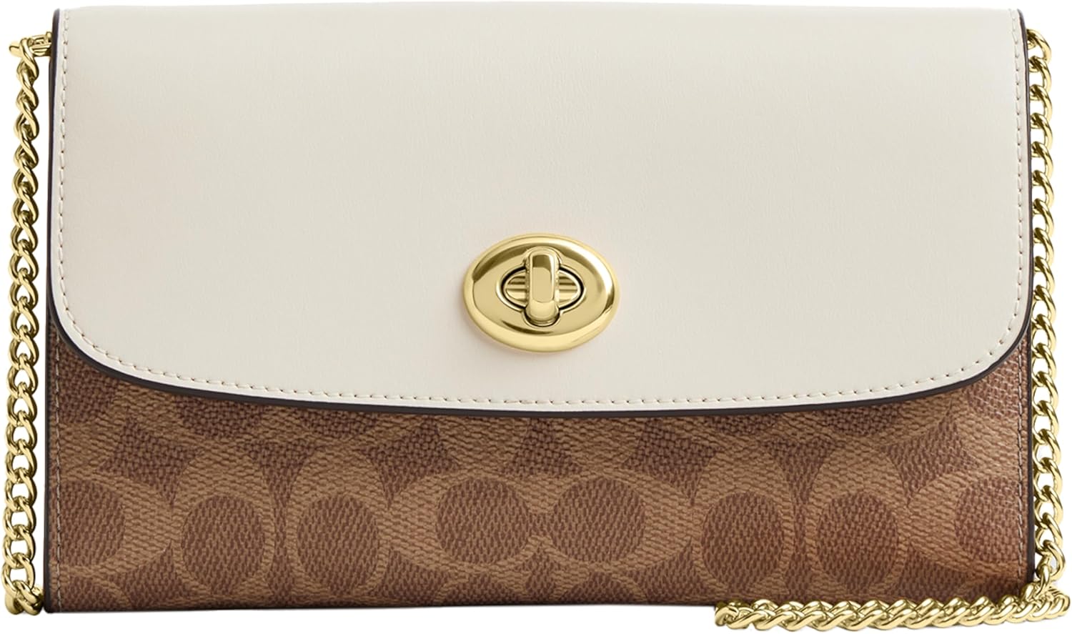 Coach Chain Crossbody in Signature Canvas for Sophisticated Style