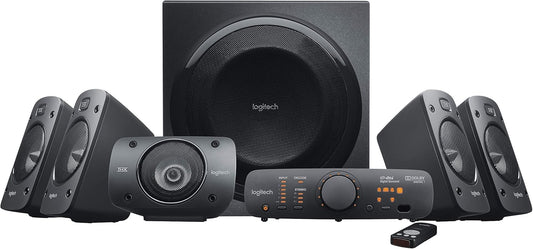 Immerse in 5.1 Surround Sound with Logitech Z906