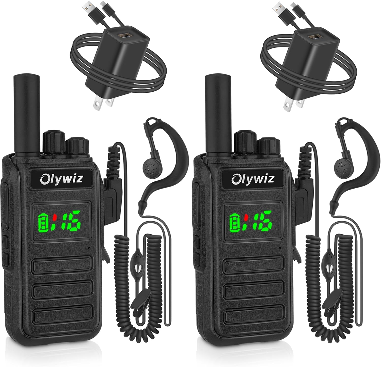 Walkie Talkies for Adults with Earpiece - Olywiz HTD825 Review