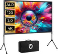 ULTIMEA E-ALR Projector Screen with Stand 120in - Brighter Daytime