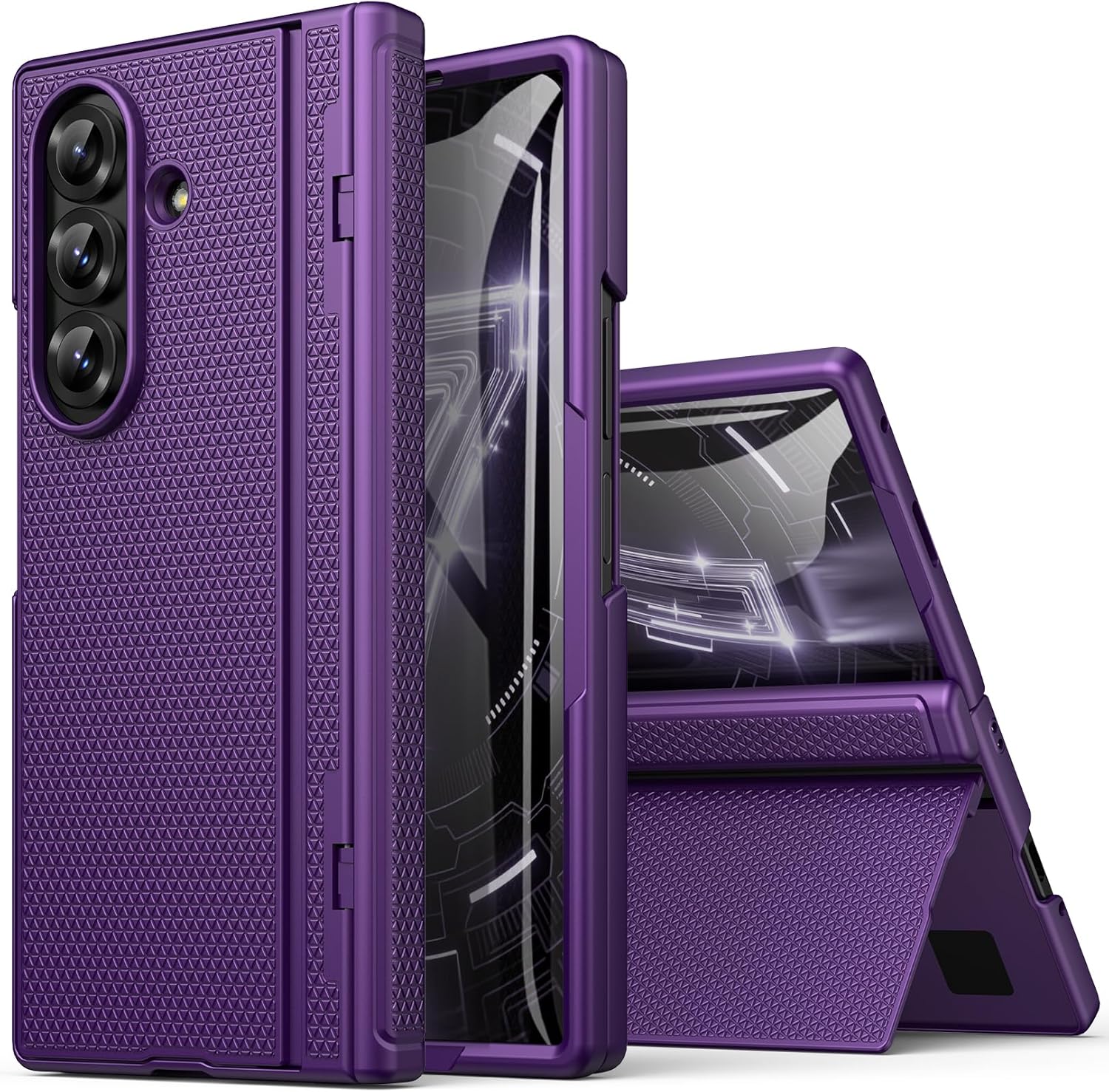 Samsung Galaxy Z Fold 7 Slim Case with Stand and Protection