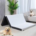 4-inch Queen Size Tri-Fold Memory Foam Mattress - Portable Foldable