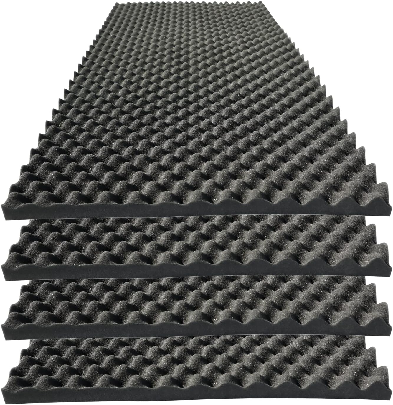 4 PCS Acoustic Panels for Soundproofing and Noise Control