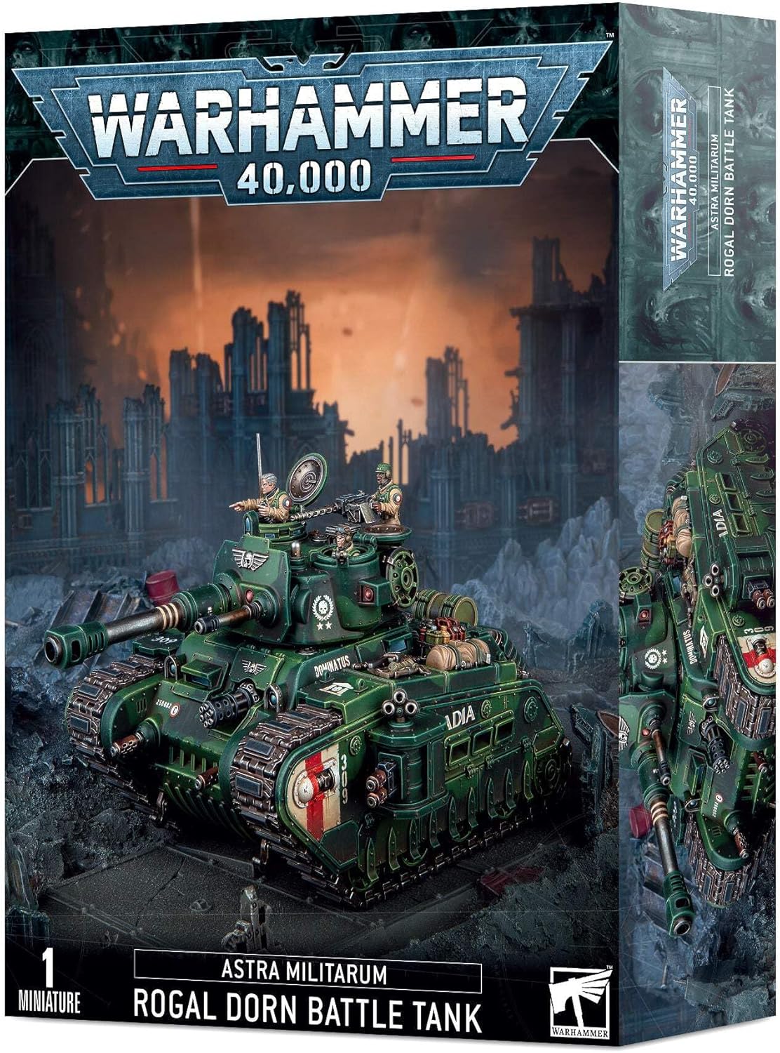 Astra Militarum Rogal Dorn Battle Tank - Durable Design & Value