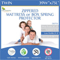 Twin Size Waterproof Mattress Encasement for Ultimate Protection
