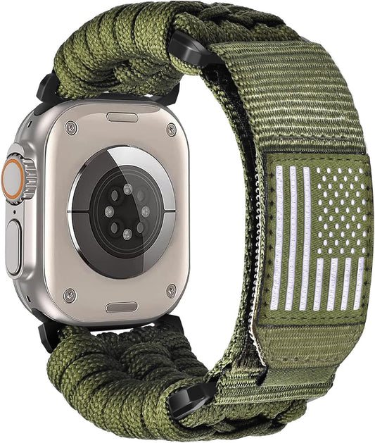 CAGOS Adjustable Nylon Band for Apple Watch