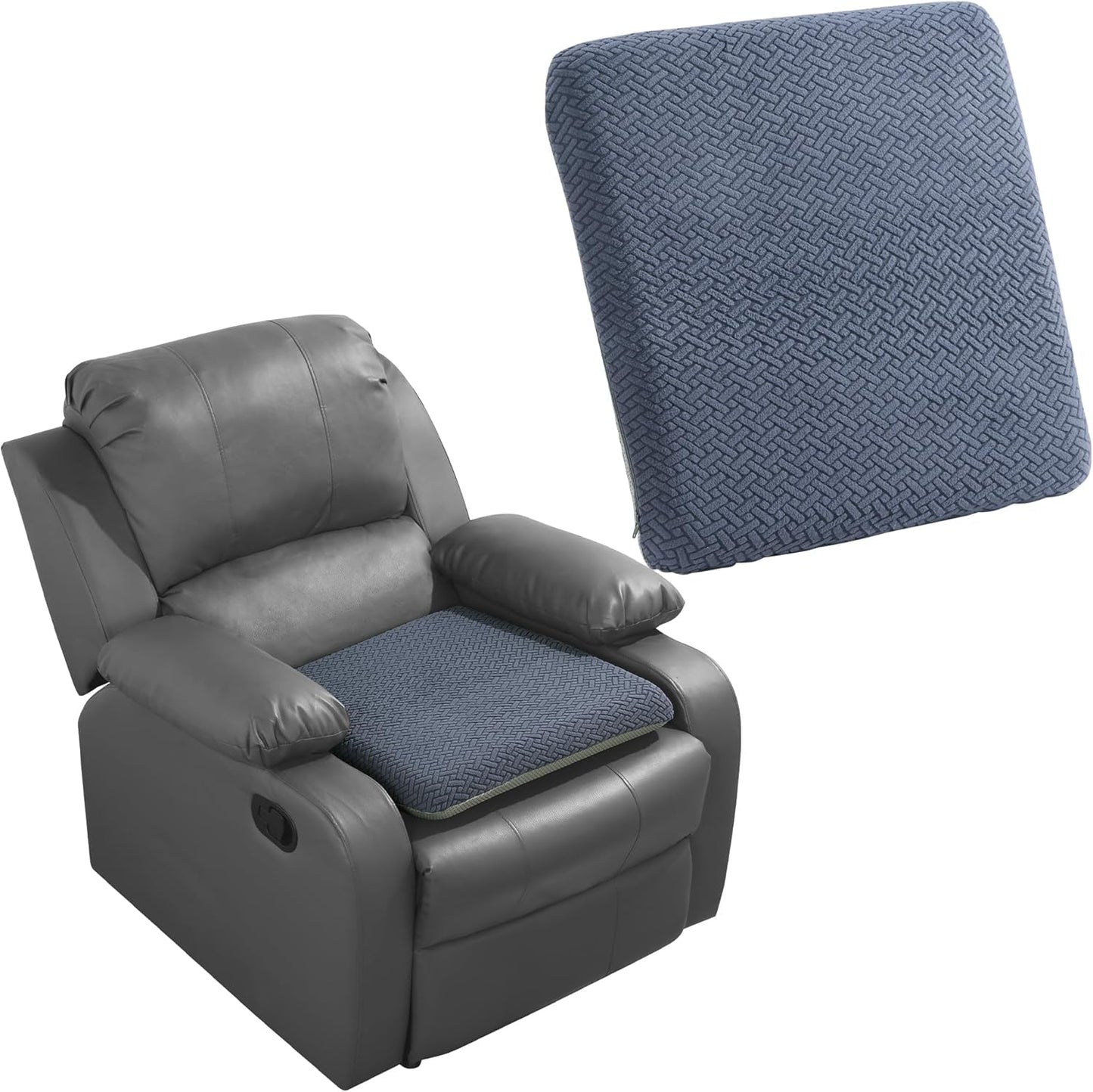 HOMBYS Furry Recliner Cushion: Pressure-Free Comfort