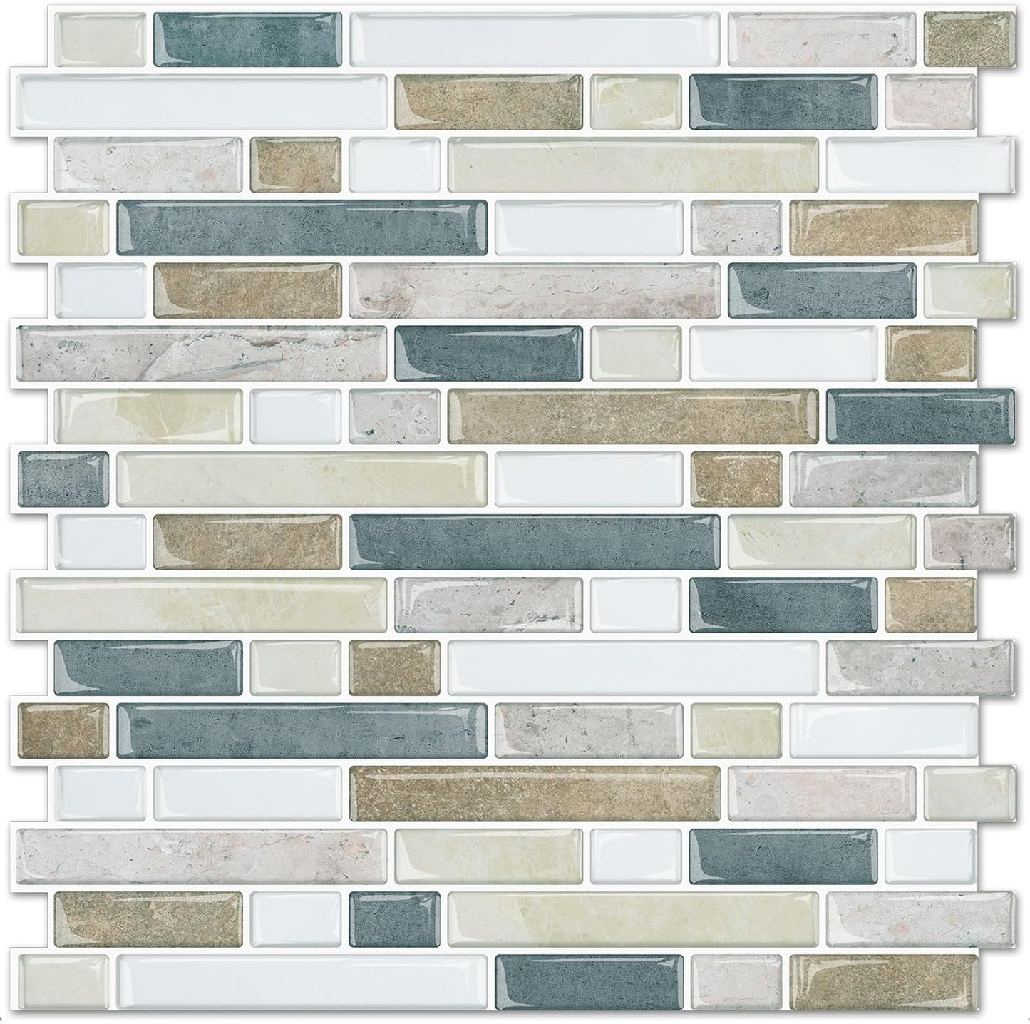 STICKGOO Peel and Stick Tile Backsplash for Kitchen and Bath