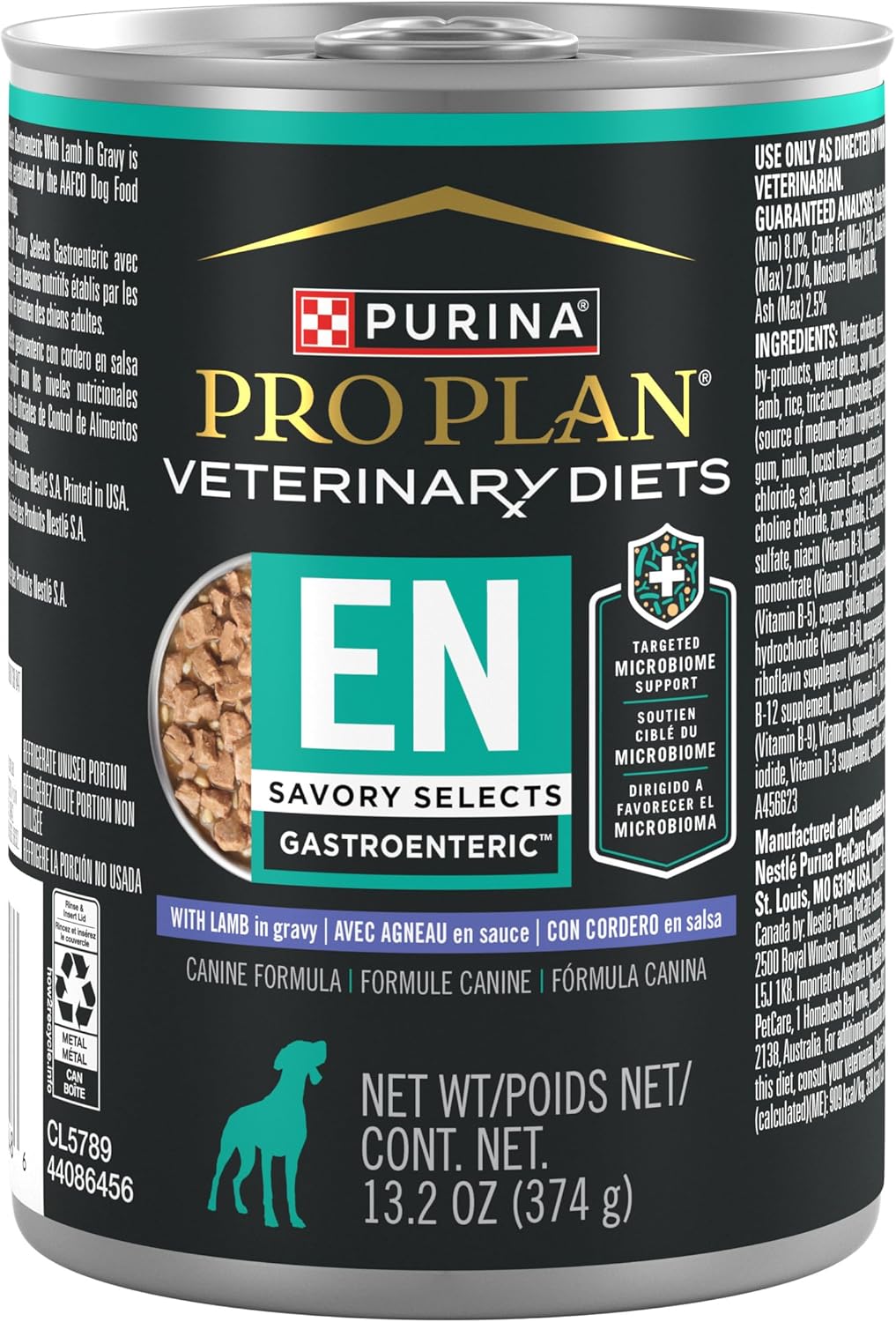 Pro Plan Veterinary Diets EN Savory Selects Gastroenteric Dog Food