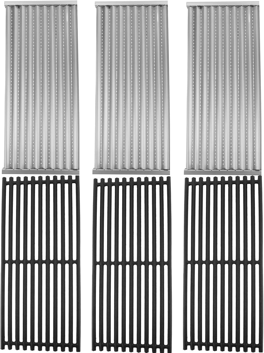 Emitter Plate & Grill Grate for Charbroil Infrared 3 Burner
