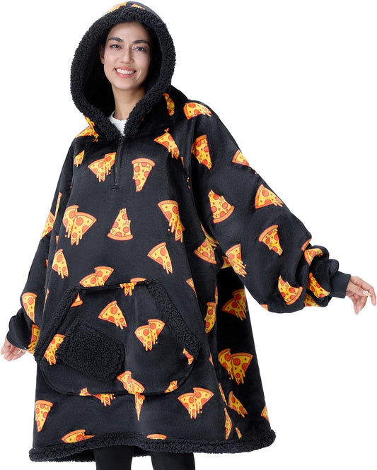 Giggling Getup Wearable Blanket Hoodie for Cozy Comfort Gifts