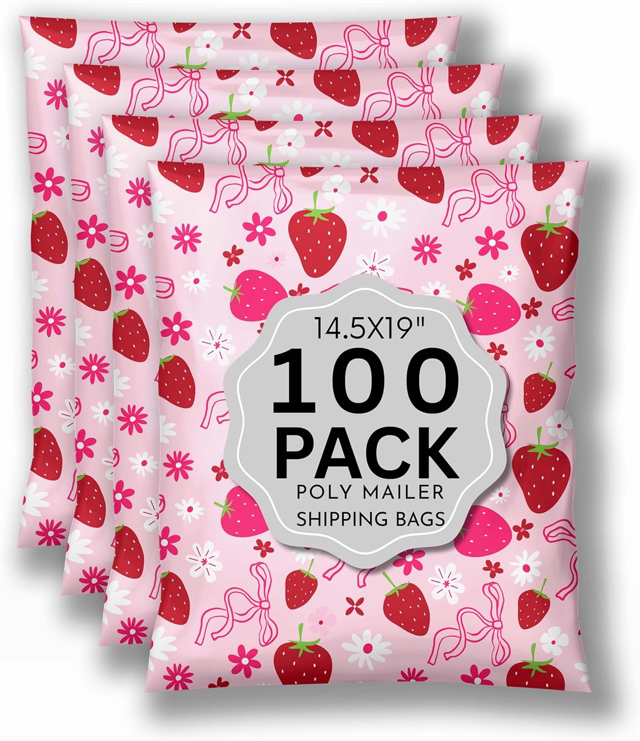 Poly Mailer Shipping Bag Envelope 100 Pack for Small Biz Needs